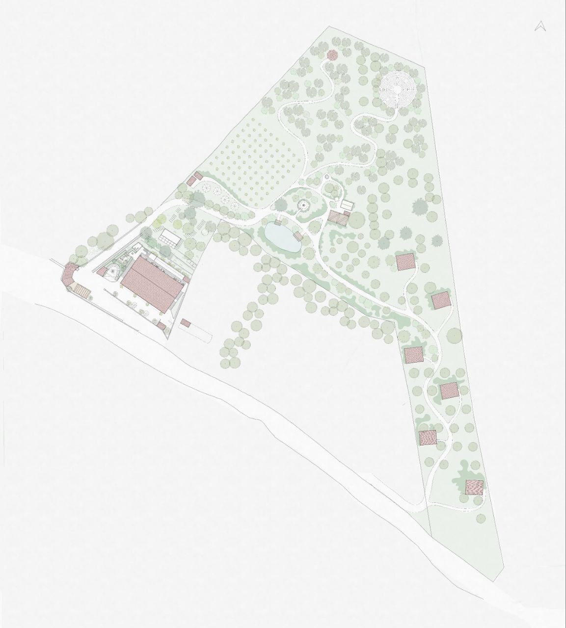 Site plan for Return to Eden by Marvina